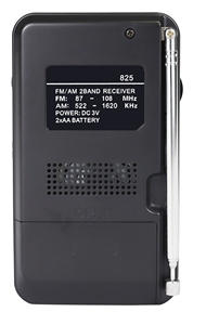 Retro Tarzı Taşınabilir AM FM Radyo Günlük Kullanım için Teleskopik Antenli Mini El Tipi Radyo - Product Image 3