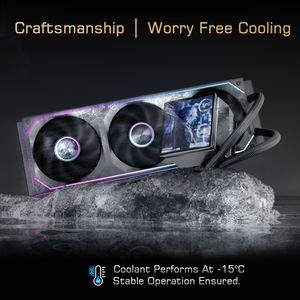 LOVINGCOOL OEM ODM مبرد مياه سائل تبريد Pc ، CPU ، مع شاشة عرض LCD - Product Image 3