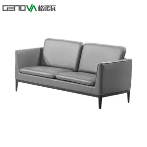 Современная Роскошная офисная мебель модульный офисный диван из искусственной кожи диван 1 3 человека секционный диван