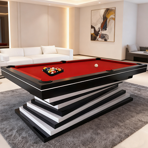 7ft rắn gỗ sang trọng <span class=keywords><strong>Slate</strong></span> đá cẩm thạch hồ bơi billiard bảng 9 bóng 3in 1 thiết kế hồ bơi bảng hoặc phòng Trò chơi bộ - Product Image 4