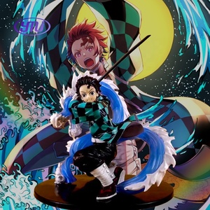 Figuras De YMJ 24CM Demoned Slayer Kamado Tanjirou Mizu No Ko <span class=keywords><strong>Kyu</strong></span> modelo De dibujos animados recoge figuras De ACCIÓN DE Anime de juguete - Product Image 2