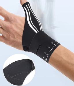 Bandes de maintien de poignet respirantes et compressives en nylon pour le fitness - Product Image 1