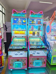 เครื่องเล่นเกมพินบอลแมวหินนำโชคแบบหยอดเหรียญยอดนิยม พร้อมรางวัลของเล่น ลูกบอล และบัตรลอตเตอรี่เสมือนจริง - Product Image 4