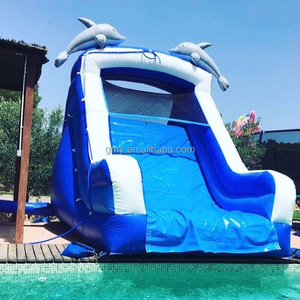 Glissière d'eau gonflable de prix usine entrent <span class=keywords><strong>dans</strong></span> la glissière de saut de <span class=keywords><strong>piscine</strong></span> gonflable - Product Image 3
