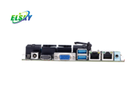 Carte mère industrielle embarquée ELSKY, chipset H77, 4e génération Haswell Core I3 I5 I7, DDR3, SATA, simple, 2LAN, 8COM, PC sans ventilateur ATX