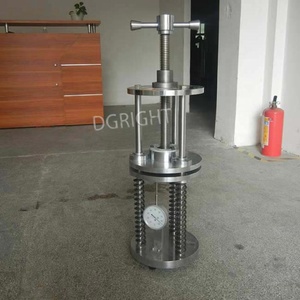 SATRA TM64 Prueba de resistencia a la compresión Probador de deformación y rebote de compresión de goma - Product Image 6