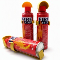 Extincteur mousse anti-feu mini en gros 500-1000ml, outil portable d'extinction d'incendie pour voiture avec support pour véhicule, maison, cuisine