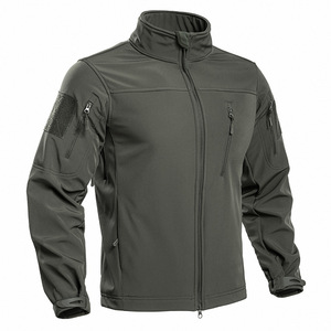 Veste tactique d'extérieur pour homme, col montant, alpinisme, avec doublure polaire, trois-en-un, coupe-vent - Product Image 4