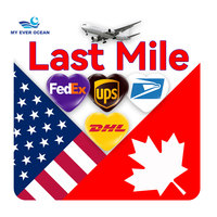 Ever Ocean Rates Last Mile Ddp Service Agente de envío Puerta Transporte Logística Express Courier Air Entrega rápida a EE. UU. Canadá