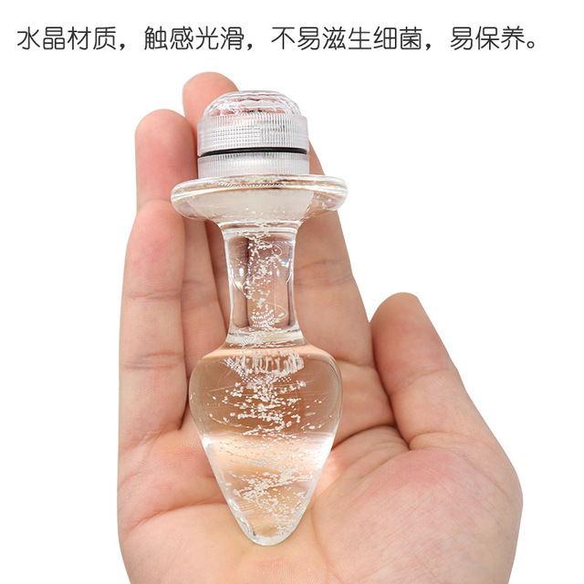 anal plug flashing Amazon.com: Eastern Delights Huge Glass Butt Plug, G-spot Crystal Anal Plug  Trainer Sex Toy (Large) : Health & Household