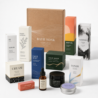Boîte en carton recyclé pour cosmétiques, impression personnalisée, emballage pour crème pour les yeux, soins de la peau, avec logo et design personnalisé