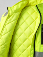 Veste de sport pour homme, veste imperméable d'hiver, veste softshell pour homme, veste coupe-vent pour homme avec bande réfléchissante haute visibilité