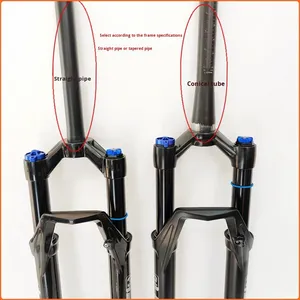 <span class=keywords><strong>Horquilla</strong></span> de Suspensión de Resorte de Aceite Recta de <span class=keywords><strong>26</strong></span> Pulgadas para Bicicletas de Montaña/Carretera/BMX, Freno de Disco, Material de Acero, Bicicleta Gruesa, Bicicletas de Carretera - Product Image 3