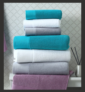 <span class=keywords><strong>Asciugamani</strong></span> ricamati asciugamano di lusso in cotone per il viso con macchia a mano per hotel a 5 stelle - Product Image 2