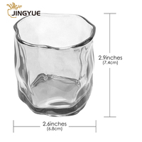 Tasses à lait pour bar et restaurant, 9,5 oz, verres colorés torsadés, sans BPA, portables, pour jus, café glacé, eau potable