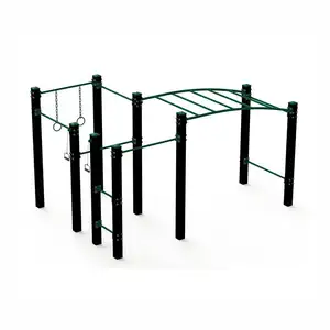 LDK Sports Equipment Stainless Steel park gym Sports Exercise body training Outdoor Fitness