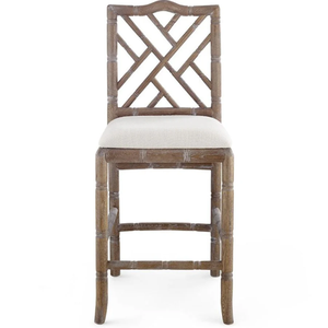 Hampton Modern Oak Counter <b>Stool</b>-Durable High <b>Bar</b> <b>Stool</b> for Home <b>Bar</b> & Dining Room - Product Image 2