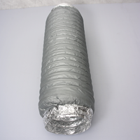 Tuyau flexible en aluminium pour conduits acoustiques, pour la ventilation CVC, la réduction du bruit et la maintien de la température