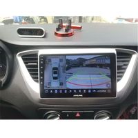 Tapis de calibrage pour caméra de voiture 360°, tissu de calibrage en grille 50g pour système DVR panoramique 3D à œil d'oiseau pour automobile