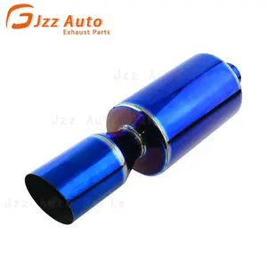 JZZ-silenciador universal de acero inoxidable para coche, alta calidad