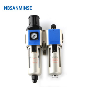Unidad de Tratamiento de Aire NBSANMINSE GFC200 06 G18 GFC200 08 G14, Filtro, Regulador, Lubricador, Piezas Neumáticas - Product Image 1