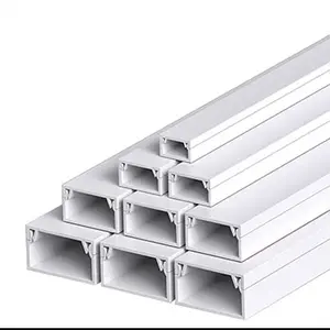 Top quality tray, metal under desk cable management tray trunking pvc Wiring Ducts with manufacturer price