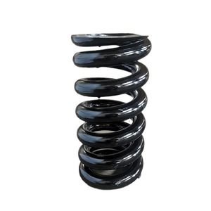 Ressort de compression sur mesure de grand diamètre, noir, pour machines minières industrielles, ressort de rappel amortisseur, utilisations multiples - Product Image 3
