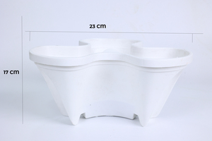 Space Saving 3-Tier <b>Stackable</b> Strawberry <b>Planter</b> 3-Pocket Vertical Garden Systems with Rolling Base Bulk Sales Supplier - Product Image 3