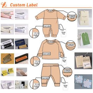 Tutina organica a costine in tinta unita convertibile copertura a mano pigiama pigiama a piedi per bambini con doppia Zip sul Footie per neonato - Product Image 3