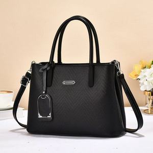 Classic Black <b>Women</b> Handbag Luxury PU Leather Shoulder <b>Bag</b> Ladies Business Tote Crossbody Purse <b>for</b> <b>Work</b> Daily - Product Image 1