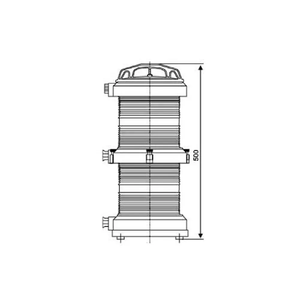 Signal lumineux marin CXH-101P de navigation de double pont pour le yacht de bateau de bateau de bateau - Product Image 6
