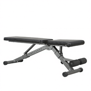 Rising Fitness <span class=keywords><strong>Mini</strong></span> banc assis de haute qualité Banc d'haltères pliable multifonctionnel pour la musculation en acier - Product Image 4