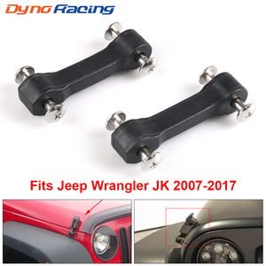 Cerradura de Capó Negra para Jeep Wrangler, Modificación de Automóviles, Pieza de Repuesto, Gran Venta - Product Image 2