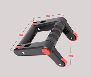Dispositivo de Fitness Multifuncional para Uso Doméstico, Soporte para <span class=keywords><strong>Flexiones</strong></span>, Entrenador de Músculos Abdominales, <span class=keywords><strong>Rueda</strong></span> <span class=keywords><strong>Abdominal</strong></span>, Ecológico y Ligero - Product Image 6