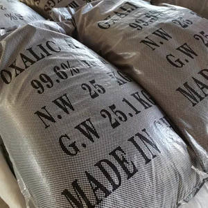 Acide oxalique de qualité industrielle 99,6 % cristal blanc C2H2O4 CAS 144-62-7 pour agent de nettoyage, emballage de 25 kg - Product Image 5
