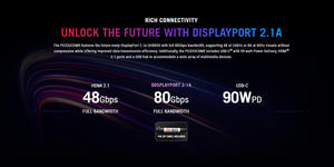 มอนิเตอร์เกม PG32UCDMR 31.5 "4K (3840x2160) แผง QD-OLED 240 Hz 0.03 MS (GTG) ของแท้ - Product Image 5