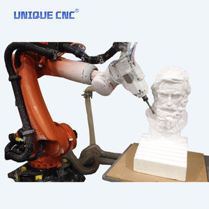 Approvisionnement d'usine 6 axes Robot <span class=keywords><strong>CNC</strong></span> fraiseuse pour bois mousse pierre fraisage coupe sculpture 3D Sculpture - Product Image 2
