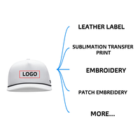 Gorra Deportiva NOVA Personalizada con Logotipo, Color Blanco, Perforada con Láser, Unisex, 5 Paneles, Ajustable, Curvada, Transpirable, de Secado Rápido, Impermeable, para Todas las Estaciones
