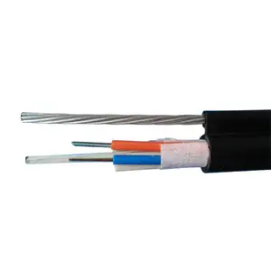 4/6/8/12 Core Direct Burial Uni-tube Steel Tape Armored Parallel Steel Wire Singlemode Fiber Optic Cable