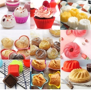 Moule à cupcakes en silicone personnalisé avec logo, durable, pour la cuisson - Product Image 6