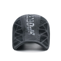Gorra Deportiva de Verano, Transpirable, de Malla, de Secado Rápido, con Letras Impresas, para Golf, Ciclismo, Béisbol