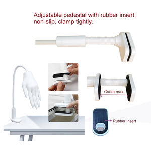 ציפורן תרגול הידיים עבור מניקור אקריליק מניקור יופי כלים מזויפים הידיים שלך מזויף טק סיליקון תרגול יד - Product Image 6