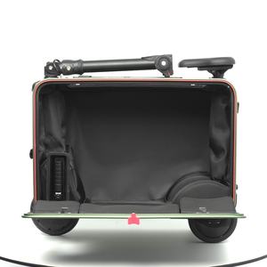 Ventes Flash 2026 Nouvelle Valise Électrique Intelligente en Alliage d'Aluminium avec Panneau en Fibre de Carbone, Absorption des Chocs par Suspension Pneumatique et Siège Élévateur Automatique - Product Image 5