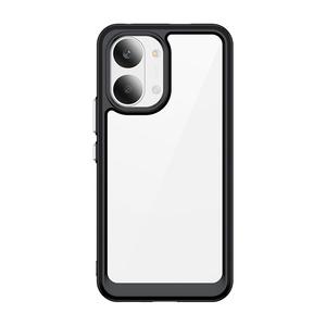 Étui de téléphone Lichicase de style minimaliste, flexible, avec bouton-poussoir, multicolores, pour Xiaomi Poco C81 Pro X8 ProMax, coque de protection - Product Image 2