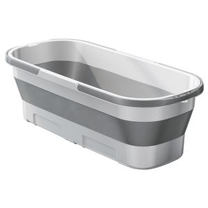 <span class=keywords><strong>Seau</strong></span> à serpillière portable, pliable <span class=keywords><strong>et</strong></span> rétractable, en plastique, pour usage domestique <span class=keywords><strong>et</strong></span> automobile, avec fonction de rinçage extérieur <span class=keywords><strong>et</strong></span> bac de drainage à <span class=keywords><strong>seau</strong></span> unique - Product Image 4