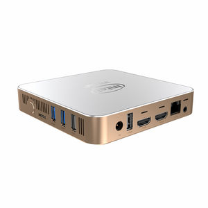 Soyeer-Mini PC de oficina para jugadores, <span class=keywords><strong>CPU</strong></span> <span class=keywords><strong>Intel</strong></span> <span class=keywords><strong>Apollo</strong></span> <span class=keywords><strong>Lake</strong></span> <span class=keywords><strong>N3350</strong></span> J3455, AK7 DDR3, 8G, 256G, SSD, Dual HD, WIFI, Win10 Pro OS, de alto rendimiento - Product Image 1
