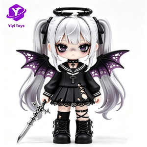 Figuras de <span class=keywords><strong>Anime</strong></span> de PVC Estilo Morute Yandere, Ángel Oscuro Espeluznante, Personalizadas OEM, para Colección - Product Image 1