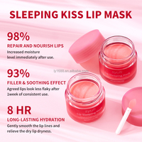Masque pour les lèvres au collagène biologique OEM/ODM pour hydrater, nourrir, exfolier, repulper et soigner les lèvres, masque de nuit pour les lèvres