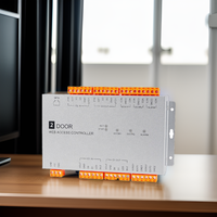 Controlador de Acceso Integrado en Web con TCP/IP de 2 Puertas, con Software de Gestión, Interfaz Wiegand 26/34, OEM/ODM