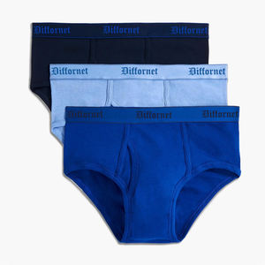 Calzoncillos Bikini de Fibra de Bambú Cómodos para Hombre, Corte Ajustado, Estilo Slip, con Logotipo de Marca, Tallas S-3XL, Colores Arcoíris, <span class=keywords><strong>Ropa</strong></span> Interior - Product Image 4